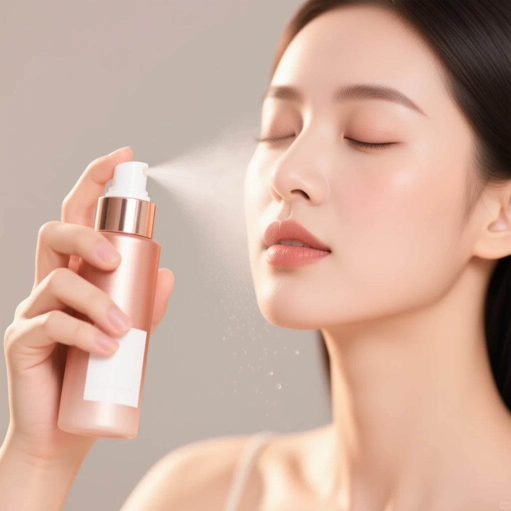 定妝噴霧噴了還是脫妝？學會正確噴法跟定妝距離，掌握使用時機才有效定妝！